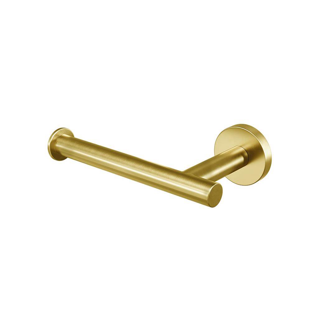 ICO Bath Lava Toilet Paper Holder - PVD Brushed Gold (RH Post)-related
