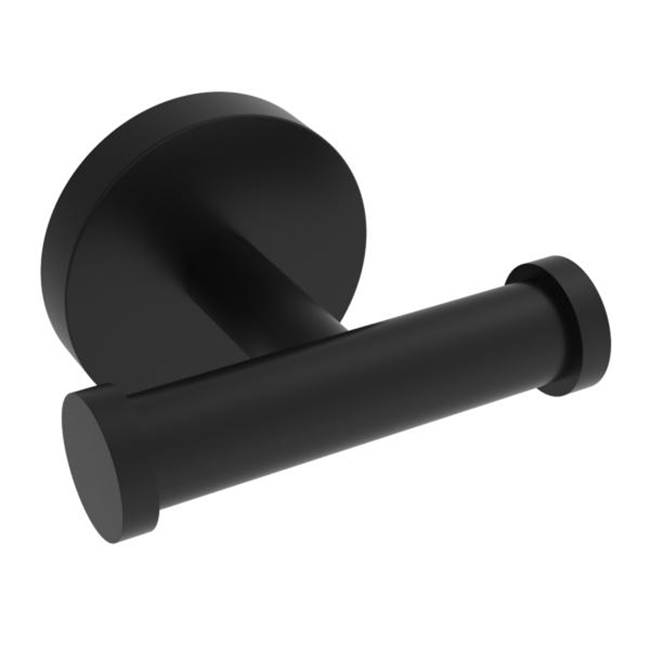 ICO Bath Lava Double Towel Hook - Matte Black-related