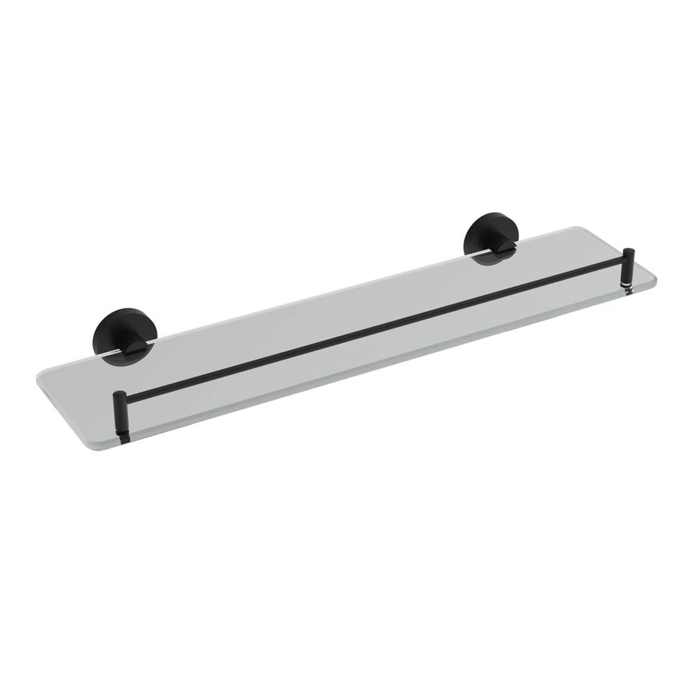 ICO Bath Lava Glass Shelf - Matte Black-related
