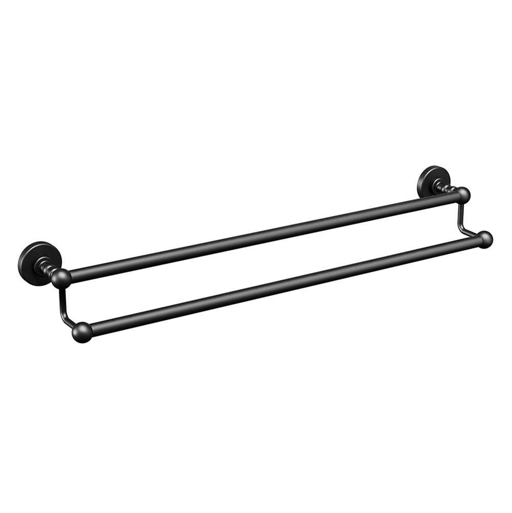 ICO Bath Ember 24'' Double Towel Bar - Matte Black-related