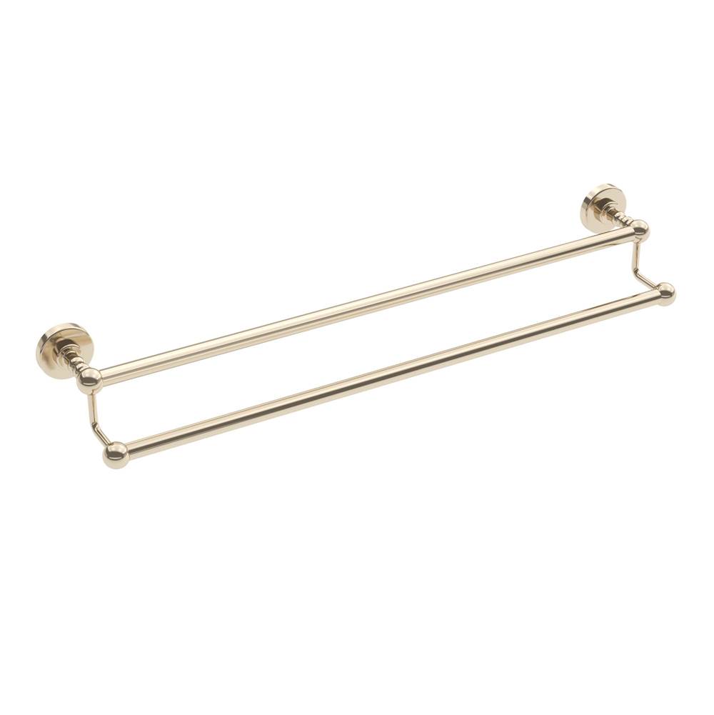 ICO Bath Ember 24'' Double Towel Bar - Polished Nickel-shop