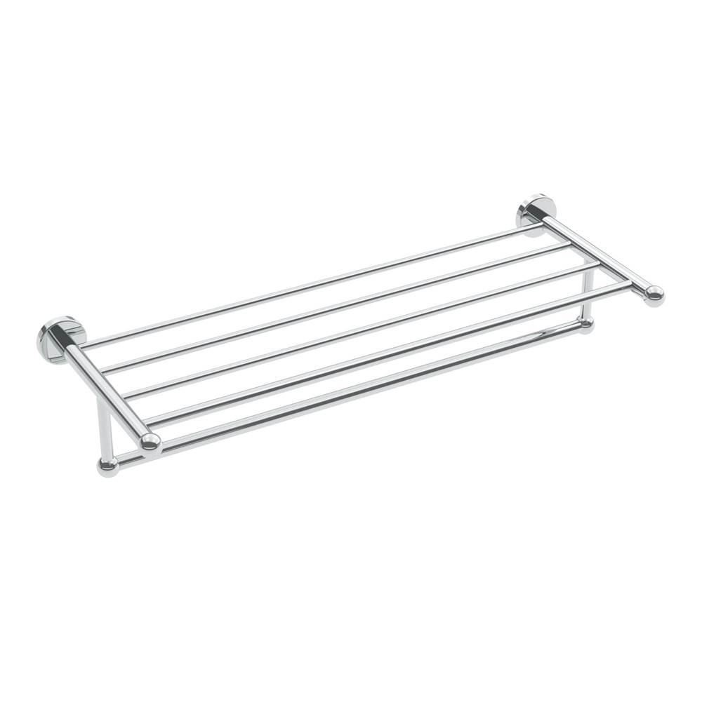 ICO Bath Ember Towel Shelf With Bar - Chrome-shop