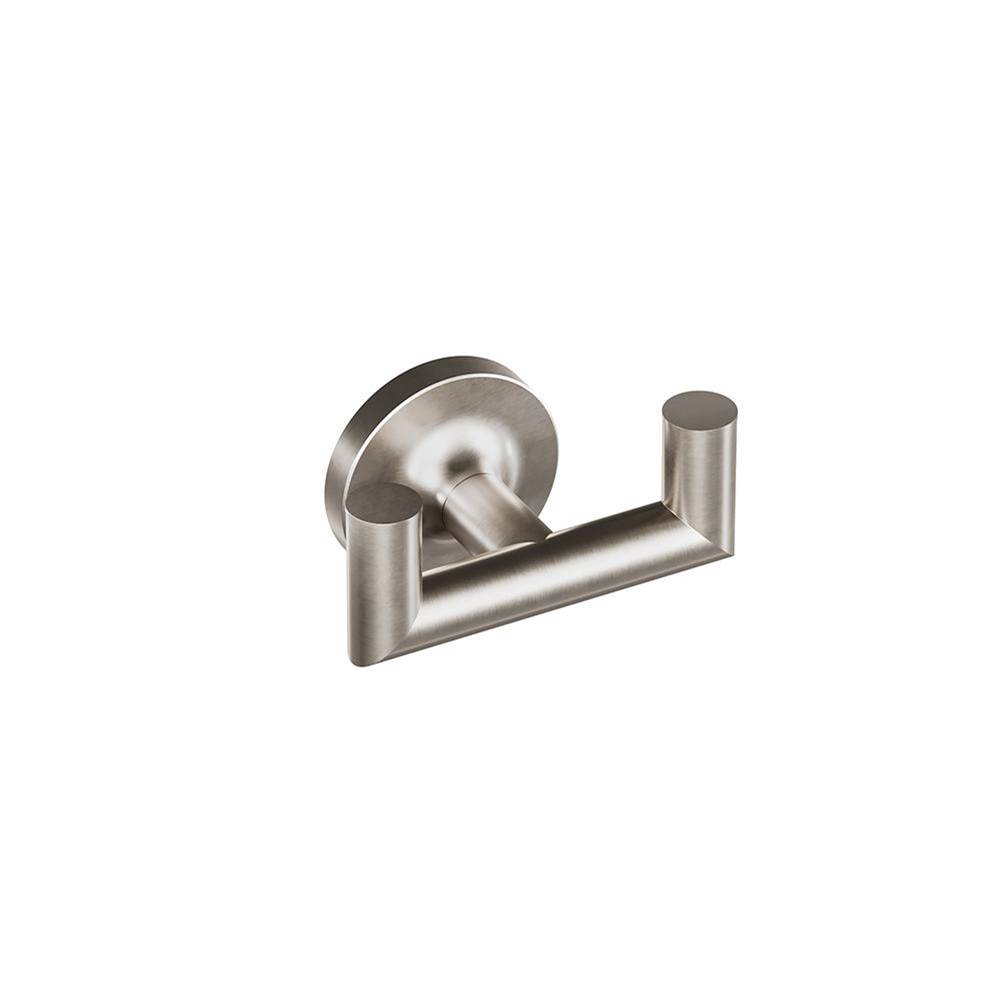 ICO Bath Glow Double Towel Hook - Brushed Nickel-related