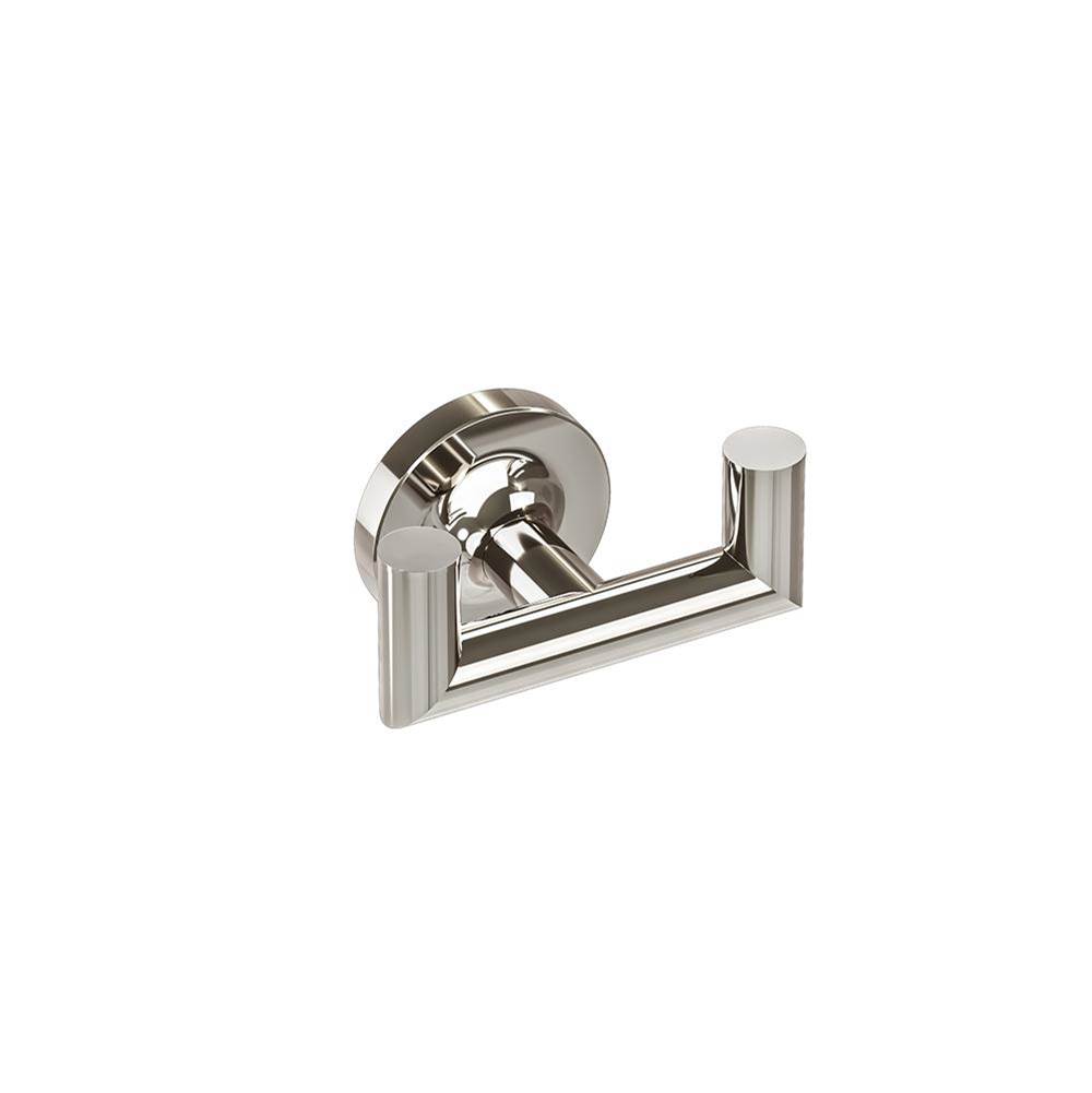 ICO Bath Glow Double Towel Hook - Polished Nickel-shop