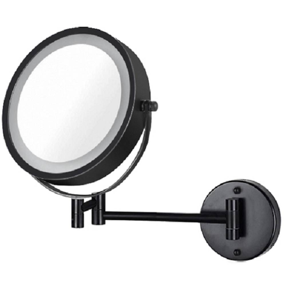 ICO Bath 8.5'' Double Sided Lighted Wall-Mounted Mirror - Matte Black-related