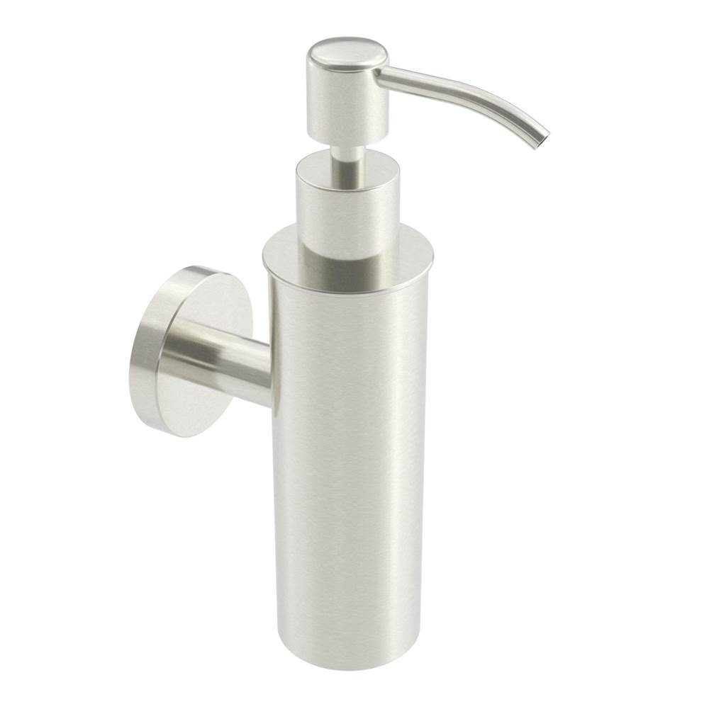 ICO Bath Wall-Mounted 150ml Soap Dispenser - Brushed Nickel-shop