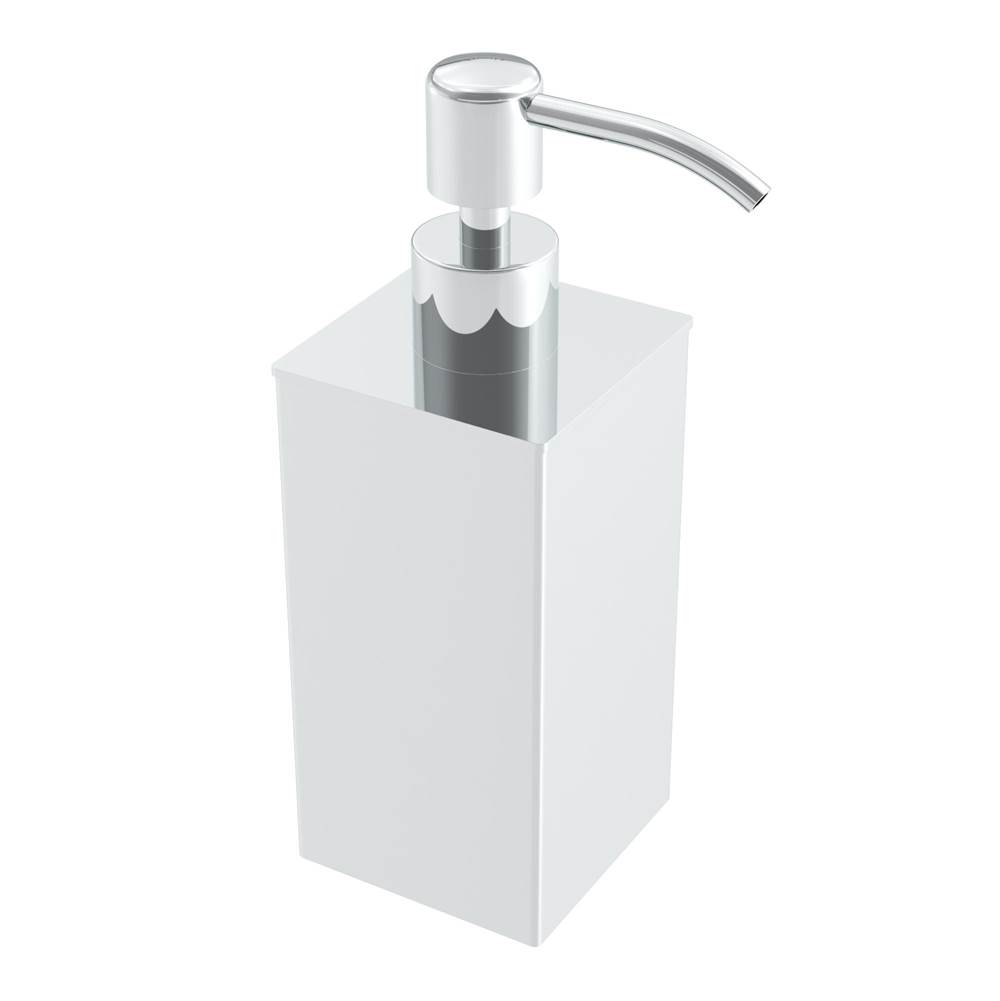 ICO Bath Freestanding 220ml Soap Dispenser - Chrome-related