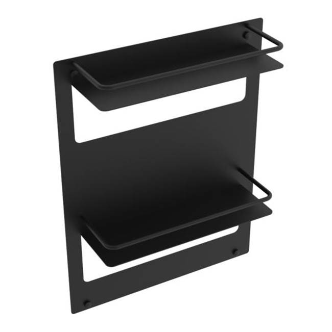 ICO Bath Double Wall Shelf - Matte Black-related