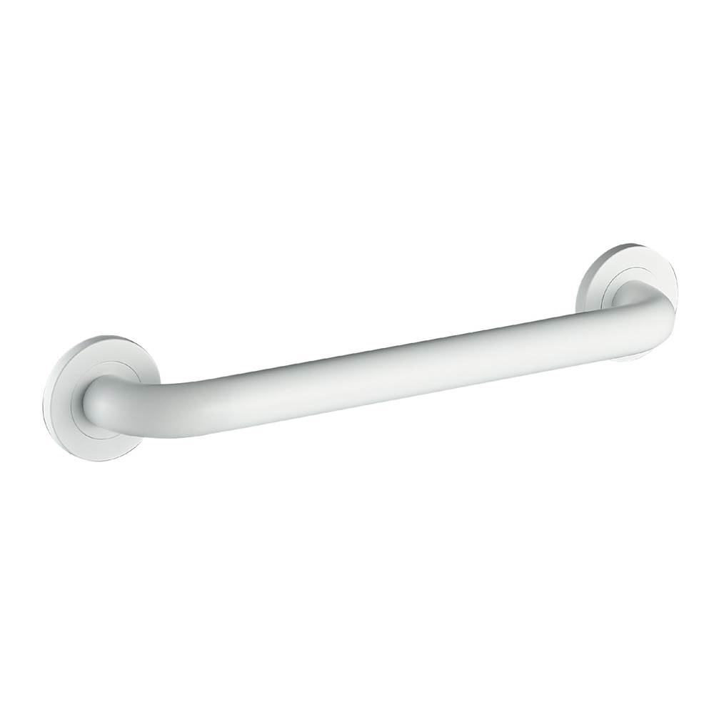 ICO Bath 18'' Round Grab Bar - Matte White-related