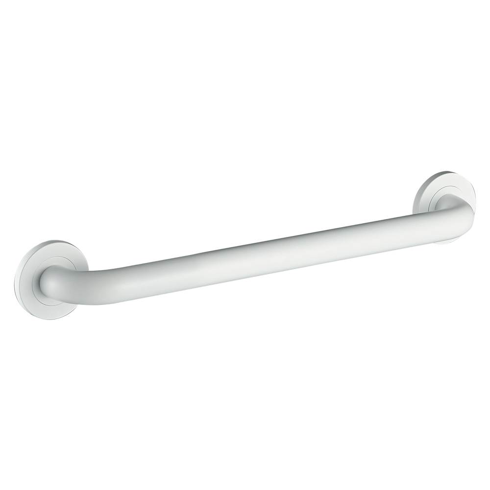 ICO Bath 24'' Round Grab Bar - Matte White-related