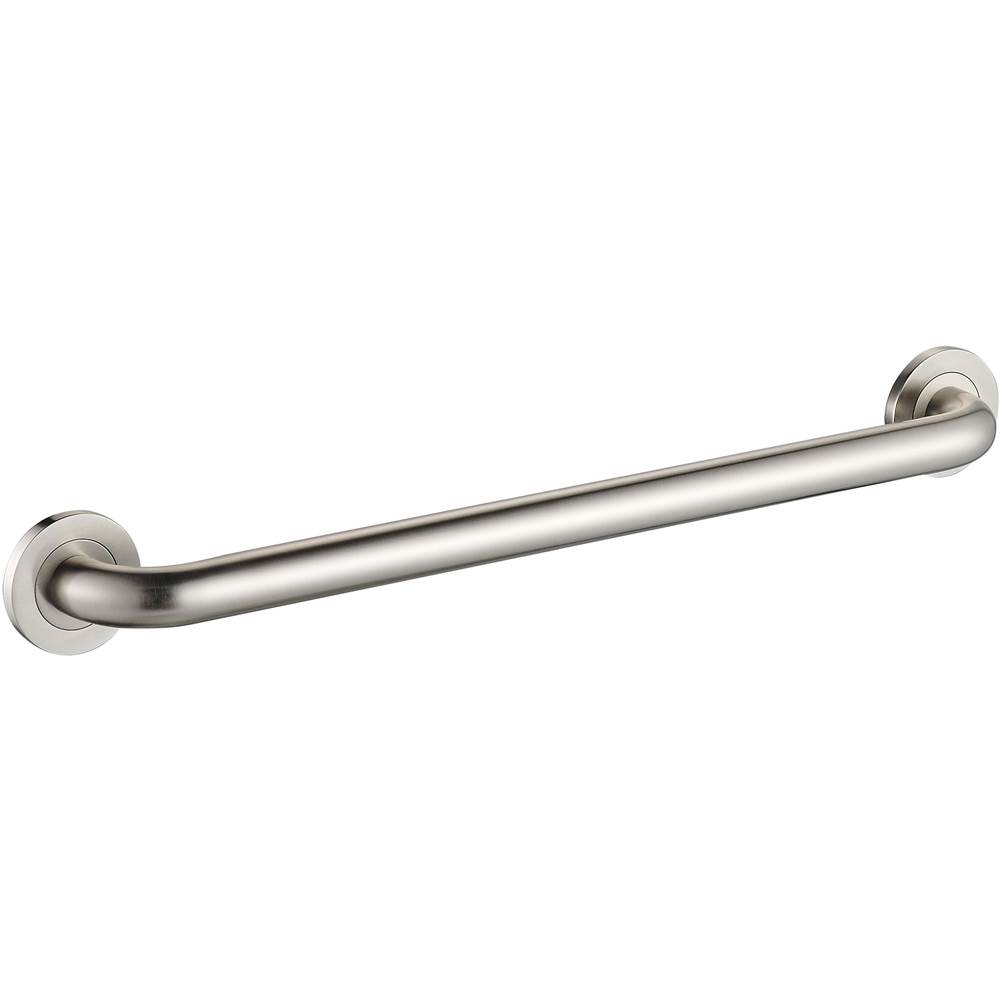ICO Bath 30'' Round Grab Bar - Brushed Nickel-related