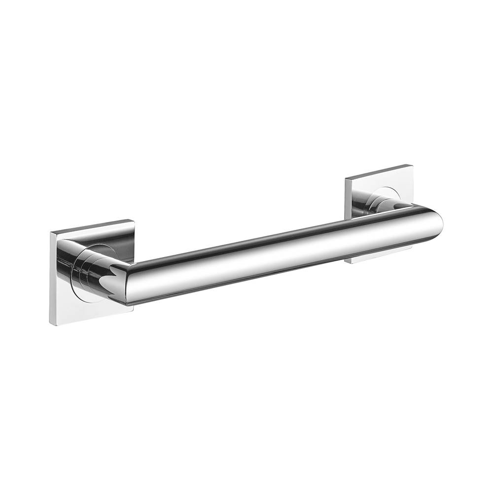 ICO Bath 12'' Crater Grab Bar - Chrome-related