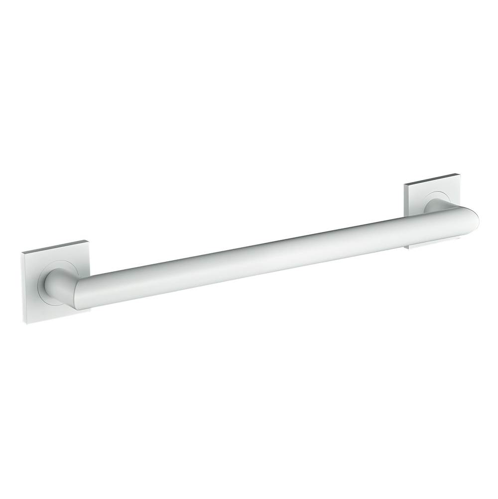 ICO Bath 24'' Crater Grab Bar - Matte White-shop