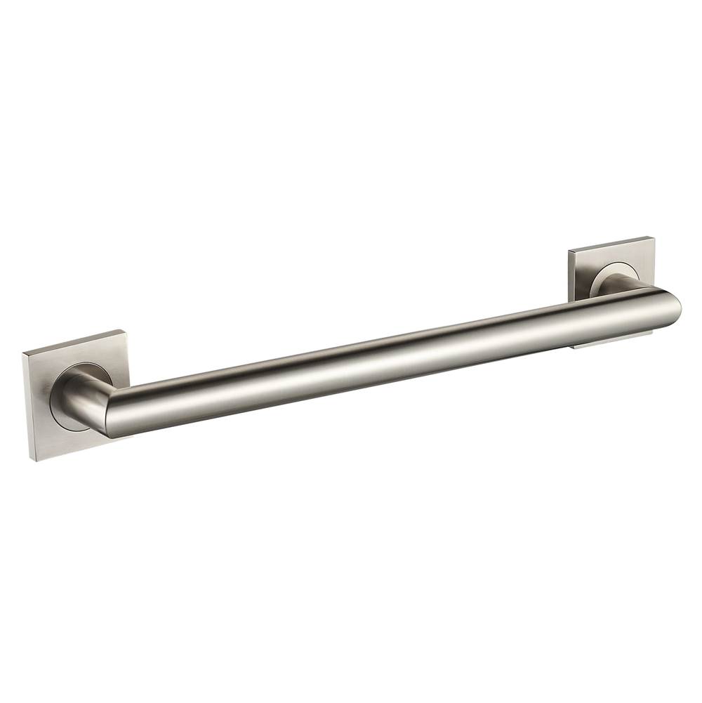 ICO Bath 24'' Crater Grab Bar - Brushed Nickel-related