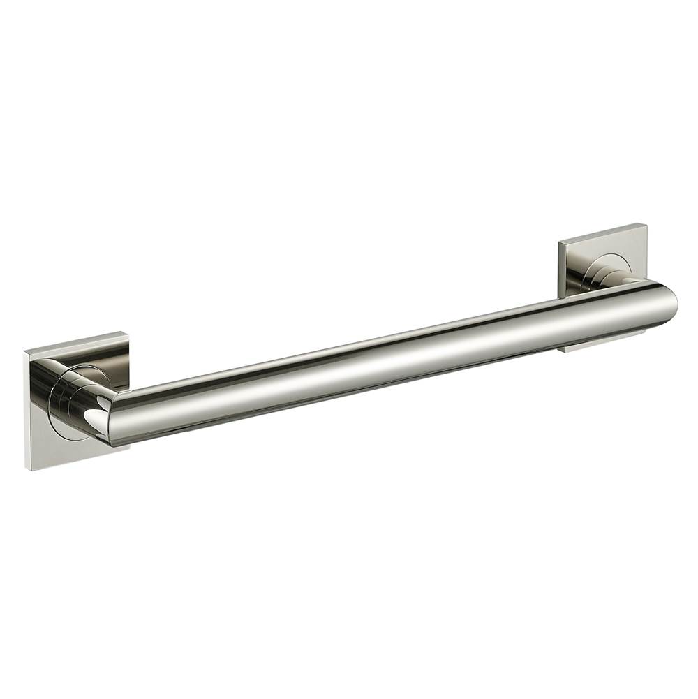 ICO Bath 24'' Crater Grab Bar - Polished Nickel-related
