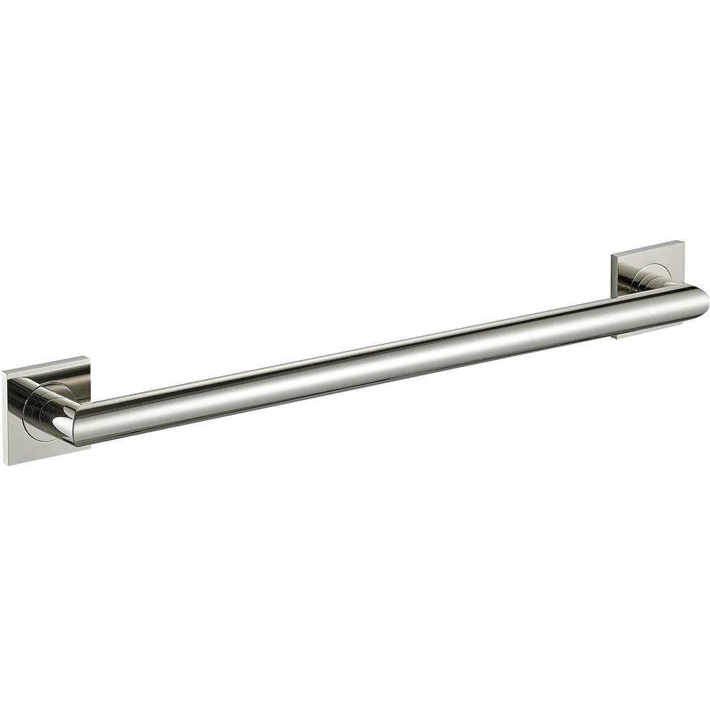 ICO Bath 30'' Crater Grab Bar - Polished Nickel-related