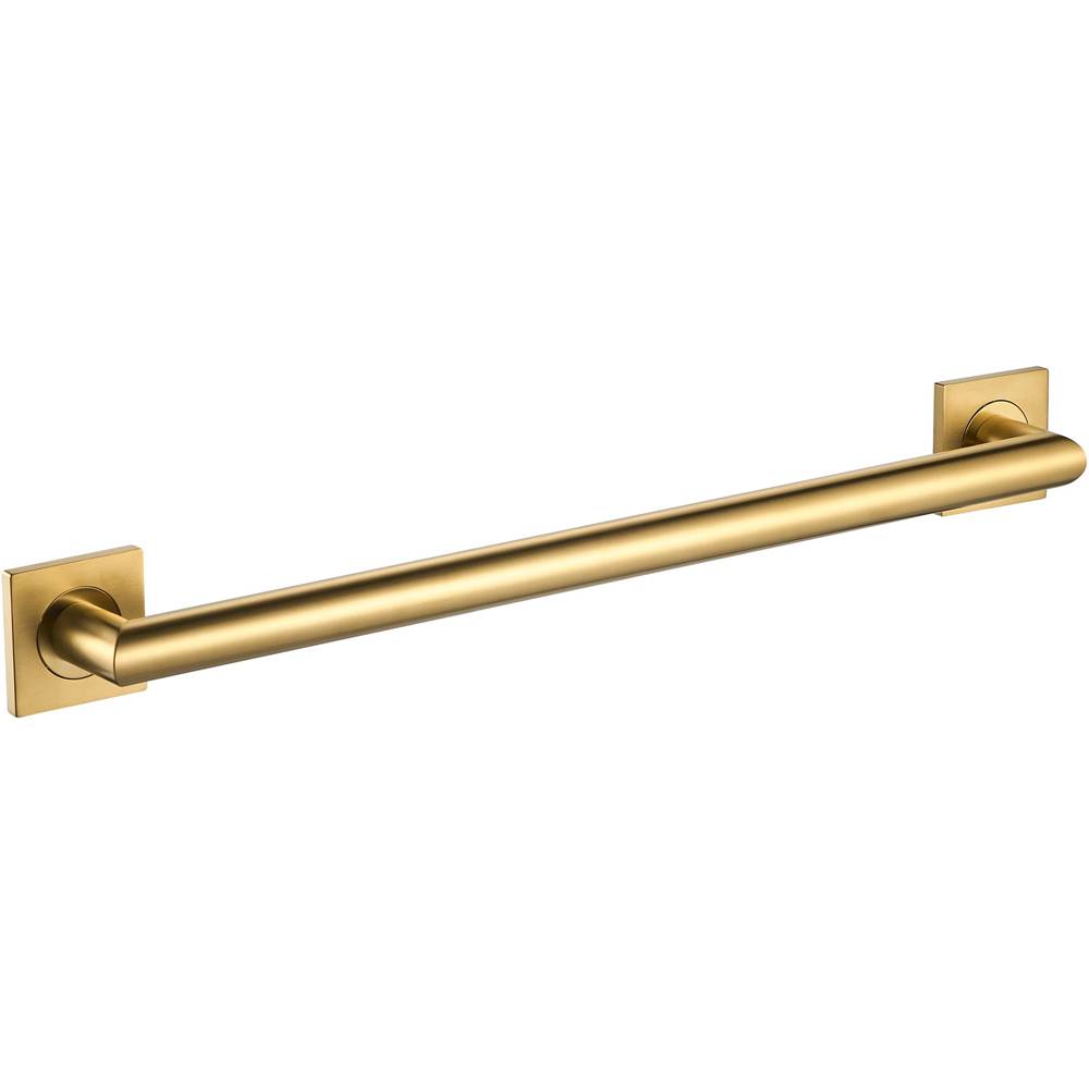 ICO Bath 30'' Crater Grab Bar - PVD Brushed Gold-related
