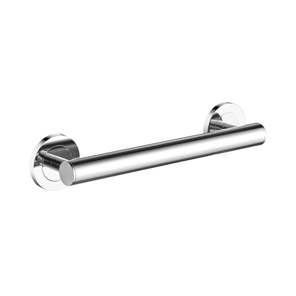 ICO Bath 12'' Lava Grab Bar - Chrome-related