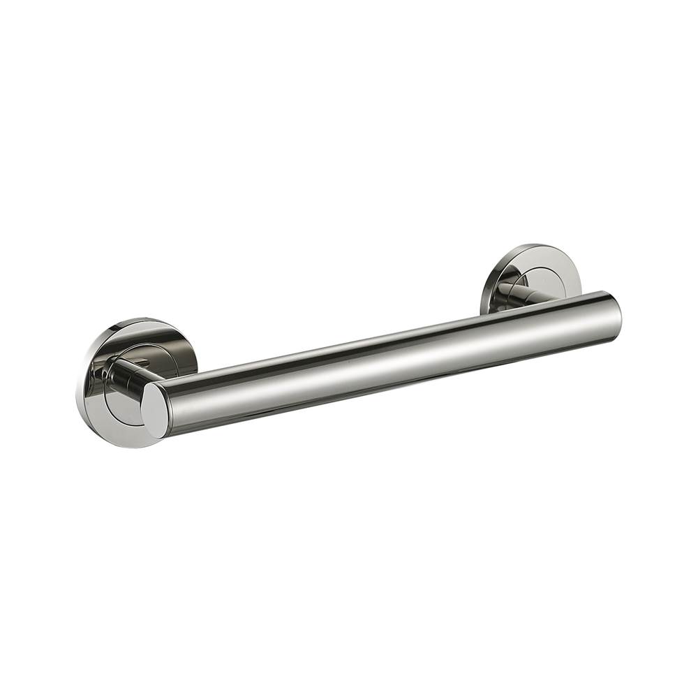 ICO Bath 12'' Lava Grab Bar - Polished Nickel-related