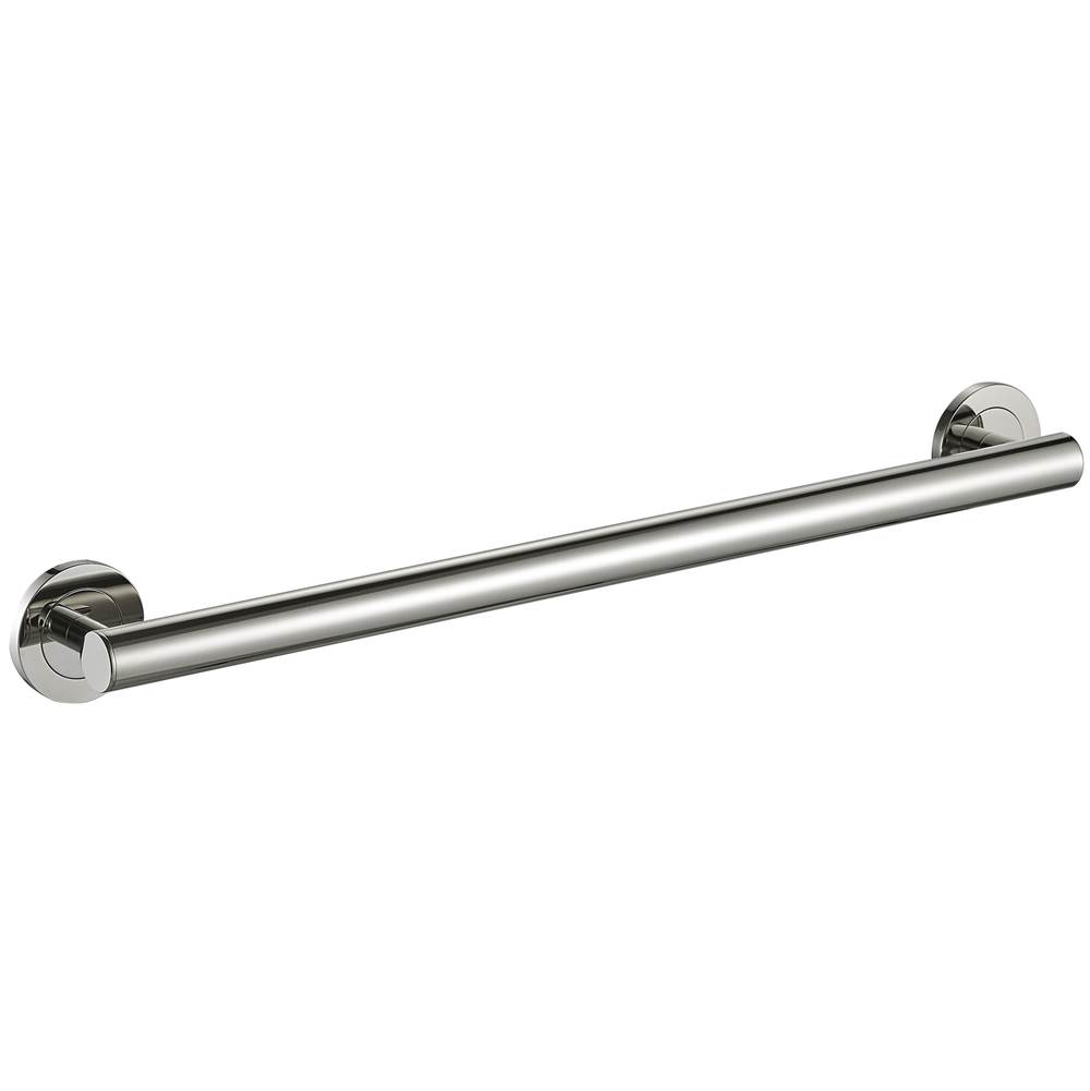 ICO Bath 30'' Lava Grab Bar - Polished Nickel-shop
