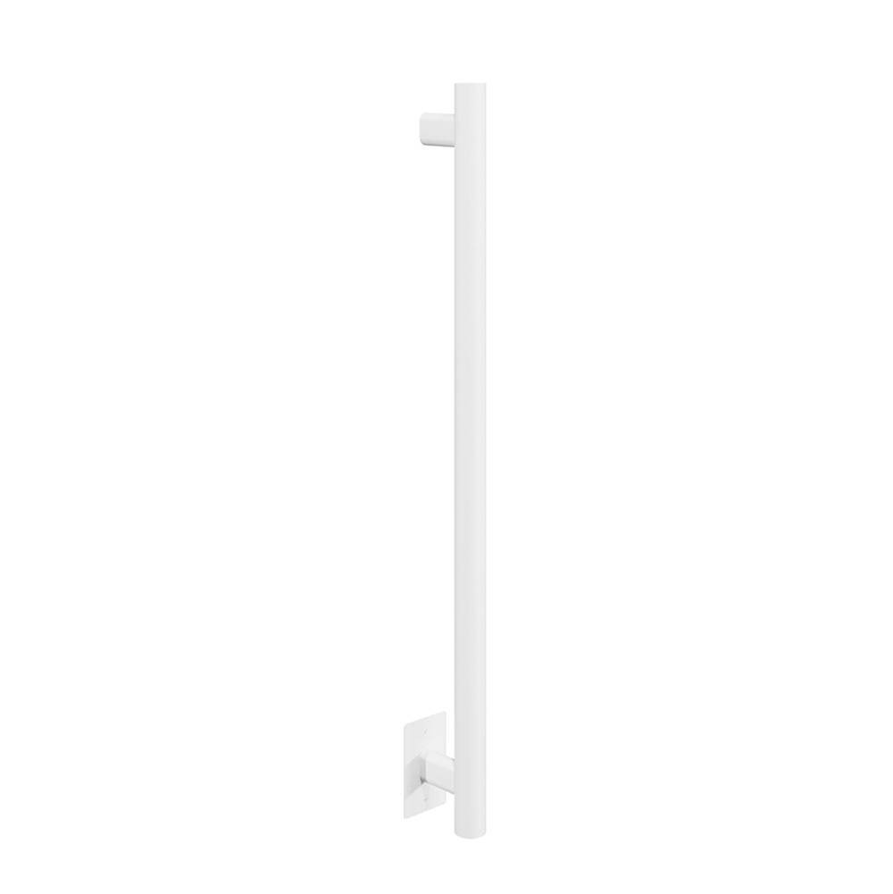 ICO Bath 36'' Como Electric Hardwired Towel Warmer - Matte White-shop