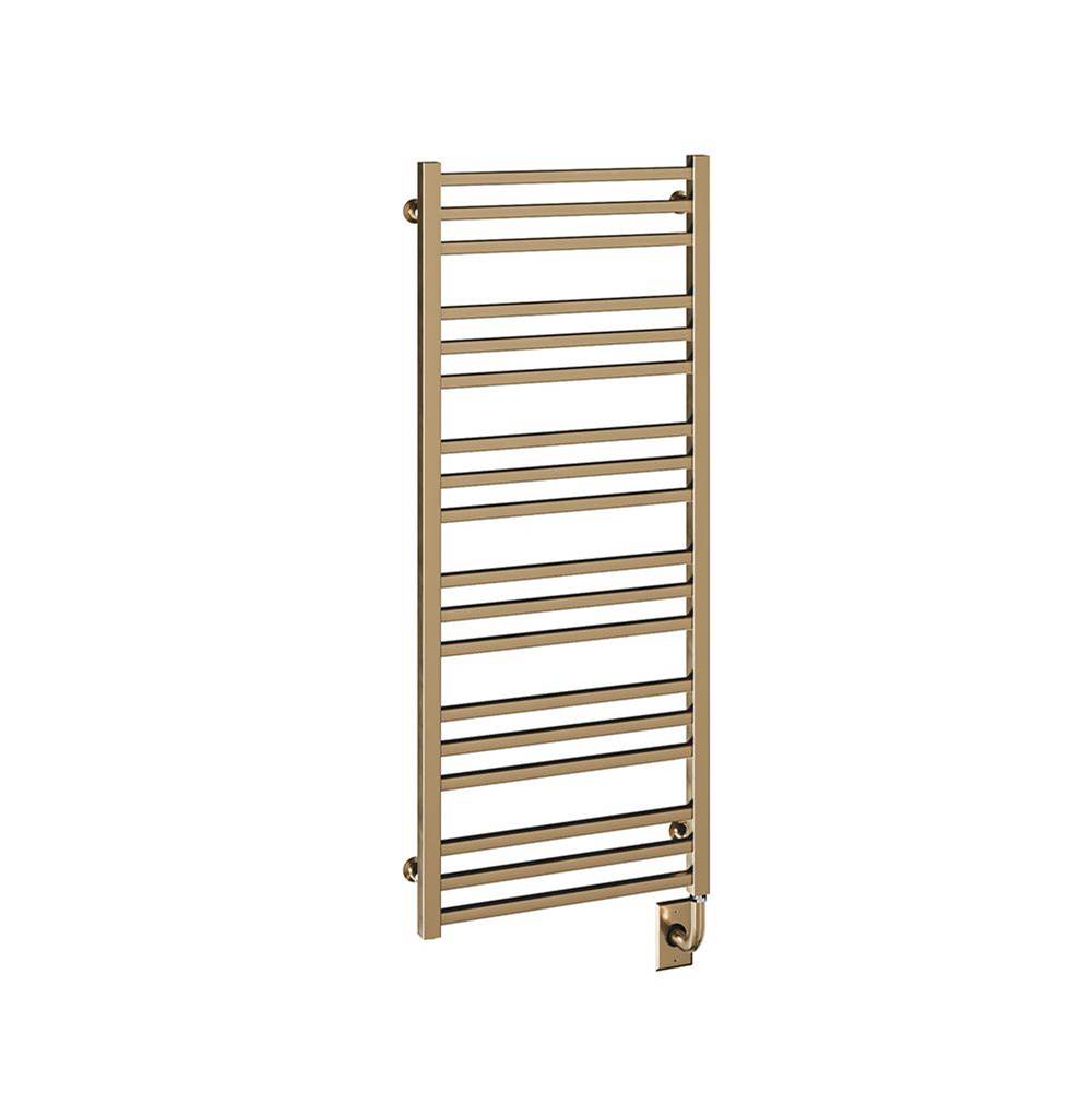 ICO Bath 19.5''x47.5'' Avento Electric Hardwired Towel Warmer - PVD Brushed Bronz-related