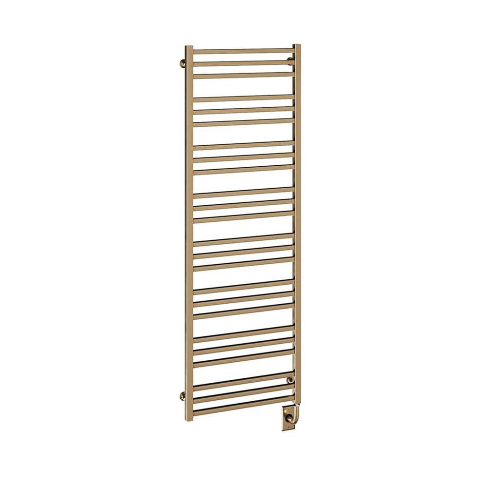 ICO Bath 23.5''x64'' Avento Electric Hardwired Towel Warmer - PVD Brushed Bronze-related