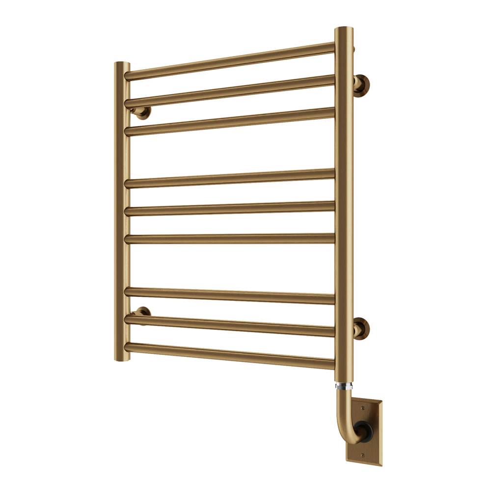 ICO Bath 19.5''x23'' Sorano Electric Plug-In Towel Warmer - PVD Brushed Bronze-related