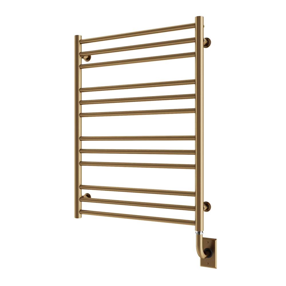 ICO Bath 23.5''x31'' Sorano Electric Hardwired Towel Warmer - PVD Brushed Bronze-related
