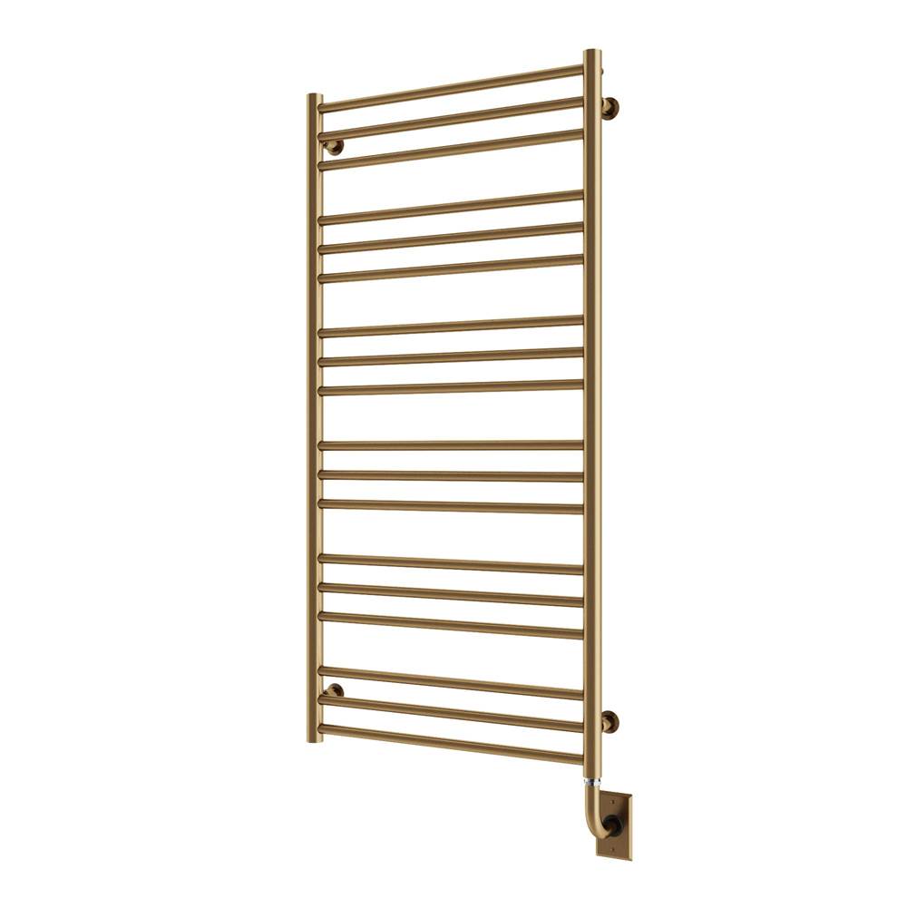 ICO Bath 23.5''x47.5'' Sorano Electric Plug-In Towel Warmer - PVD Brushed Bronze-related