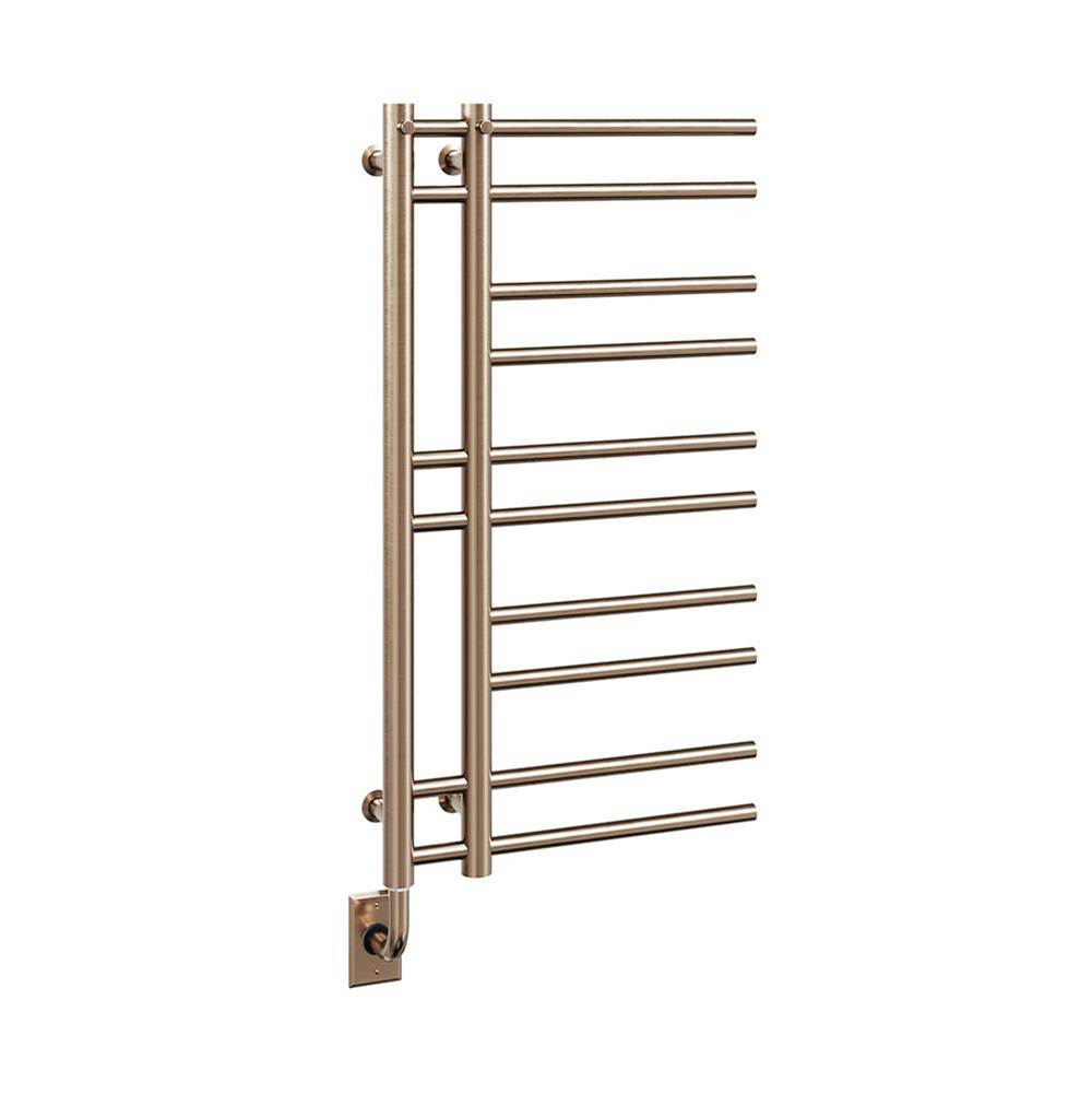ICO Bath 19.5''x37'' Ortona Electric Plug-In Towel Warmer - PVD Brushed Bronze-related