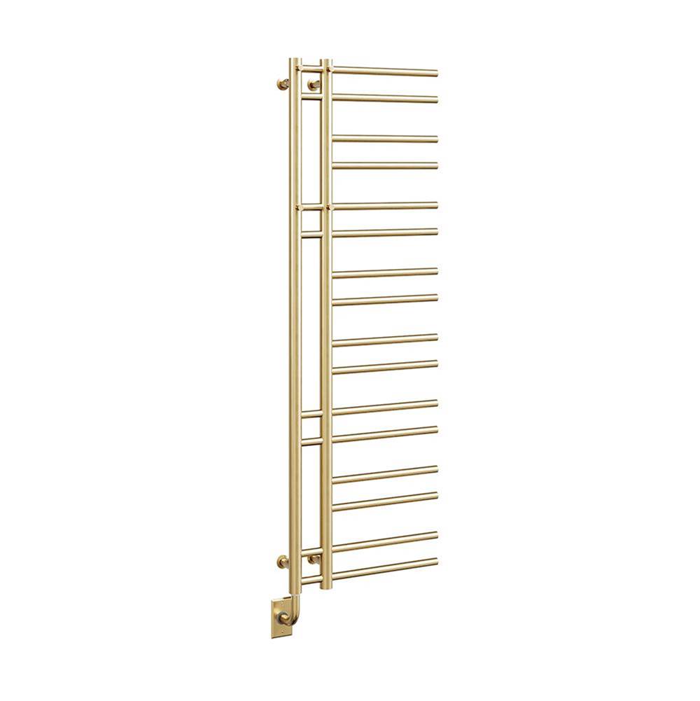 ICO Bath 19.5''x60.5'' Ortona Electric Hardwired Towel Warmer - PVD Brushed Gold-related