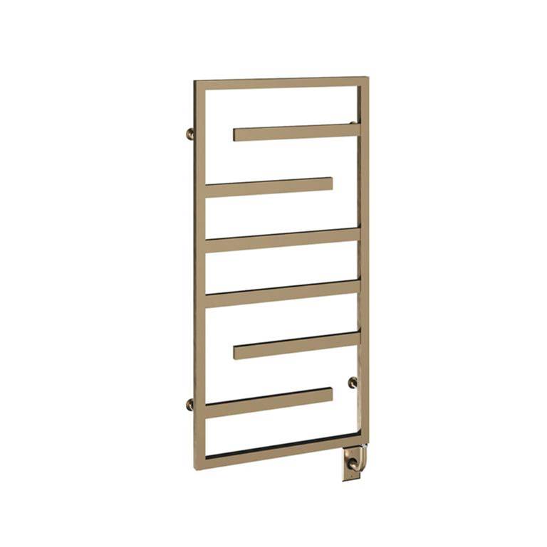 ICO Bath 23.5''x47.5'' Vasto Electric Hardwired Towel Warmer - PVD Brushed Bronze-related