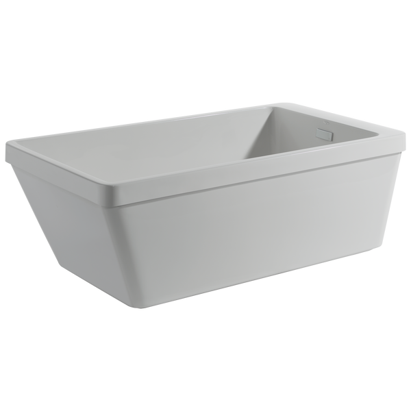 Byron 60 In. X 32 In. Freestanding Tub With Integrated Waste And Overflow In White MODEL#: DB256406-6032WH-related