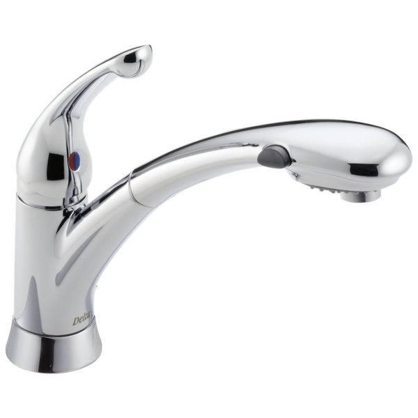 Signature® Single Handle Pull-Out Kitchen Faucet In Chrome MODEL#: 470-DST-related