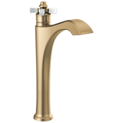 Dorval™ Single Handle Vessel Bathroom Faucet - Less Handle In Champagne Bronze MODEL#: 756-CZLHP-DST--H562GS-0-large