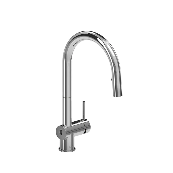 Azure Pull-Down Touchless Kitchen Faucet With C-Spout - Chrome | Model Number: AZ211C-main