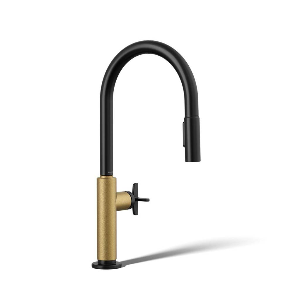 Billet™ Pull-down kitchen sink faucet with two-function sprayhead-shop