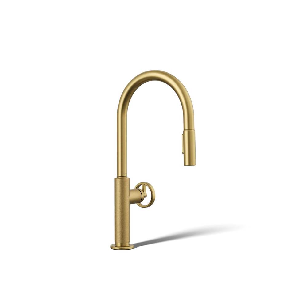 Billet™ Pull-down kitchen sink faucet with two-function sprayhead-shop