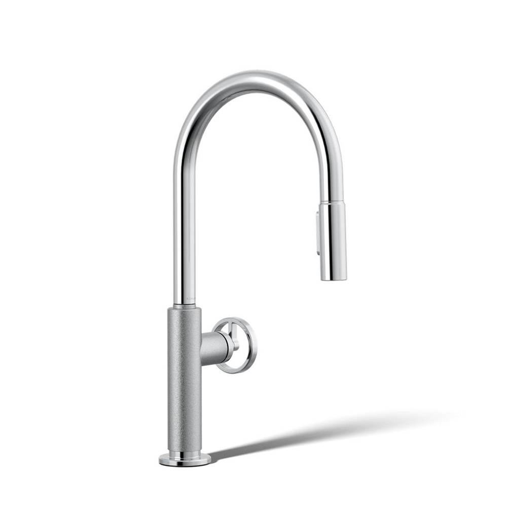 Billet™ Pull-down kitchen sink faucet with two-function sprayhead-related