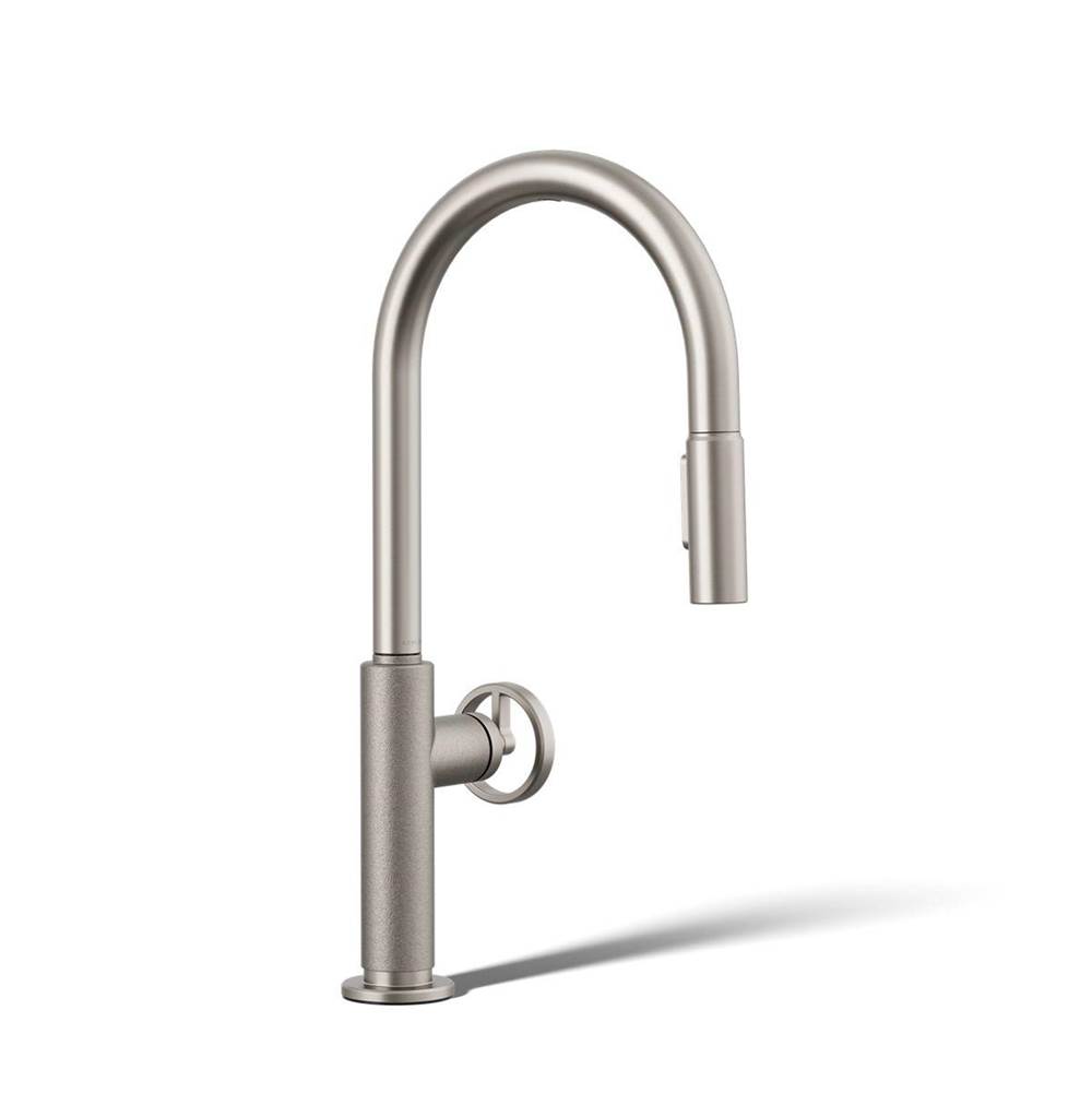 Billet™ Touchless pull-down kitchen sink faucet with two-function sprayhead-related