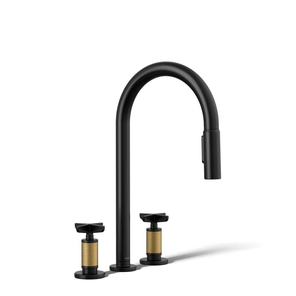 Billet™ Pull-down kitchen sink faucet with two-function sprayhead-shop