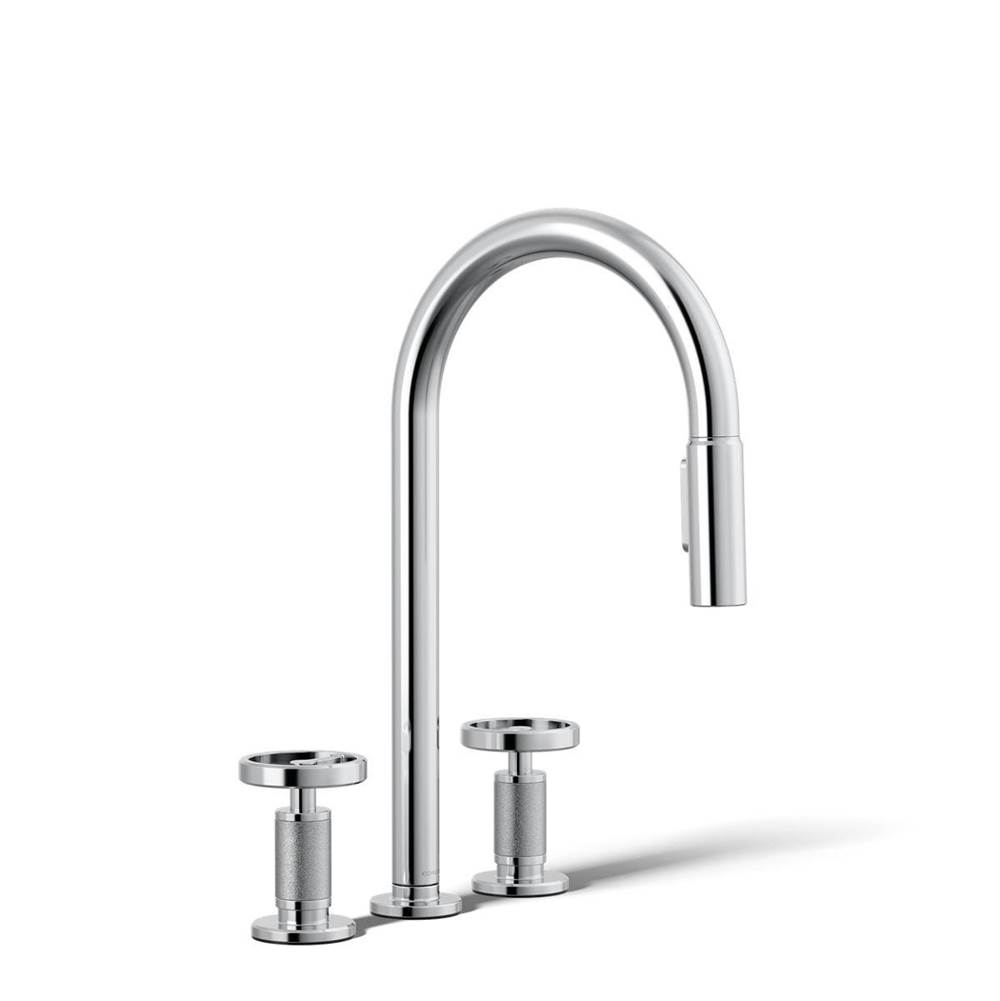 Billet™ Pull-down kitchen sink faucet with two-function sprayhead-related