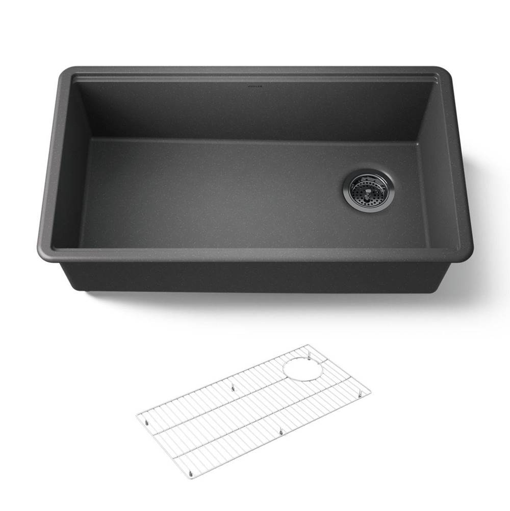 Billings® 32-1/2'' undermount single-bowl kitchen sink-shop