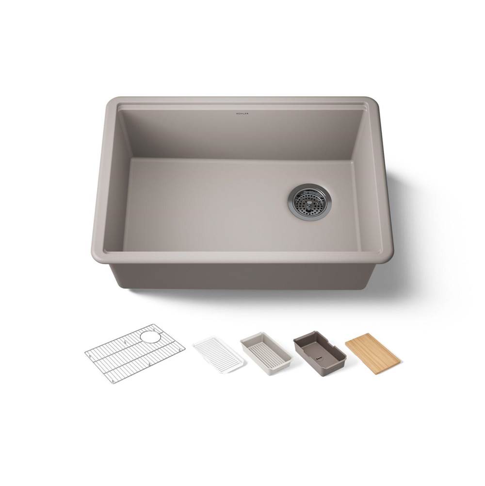 Billings® 27'' undermount single-bowl workstation kitchen sink-related