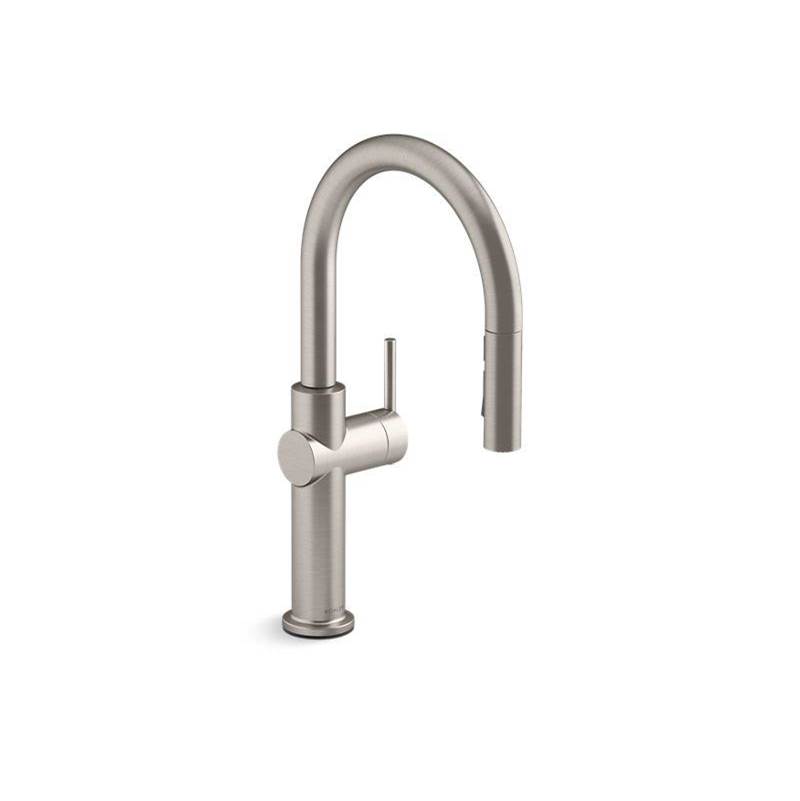 Crue® Pull-down kitchen sink faucet with three-function sprayhead-shop