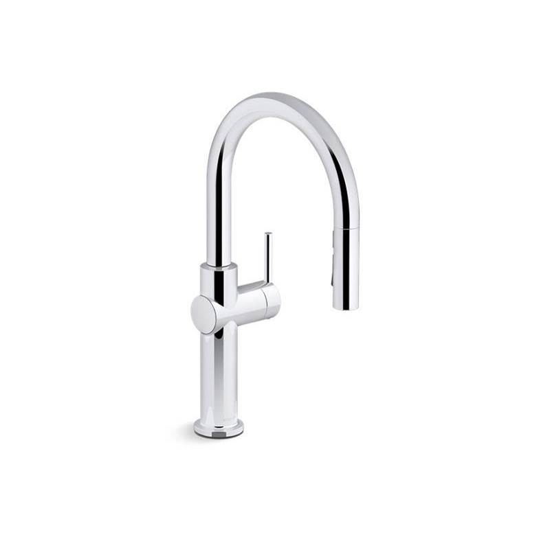 Crue® Pull-down kitchen sink faucet with three-function sprayhead-shop