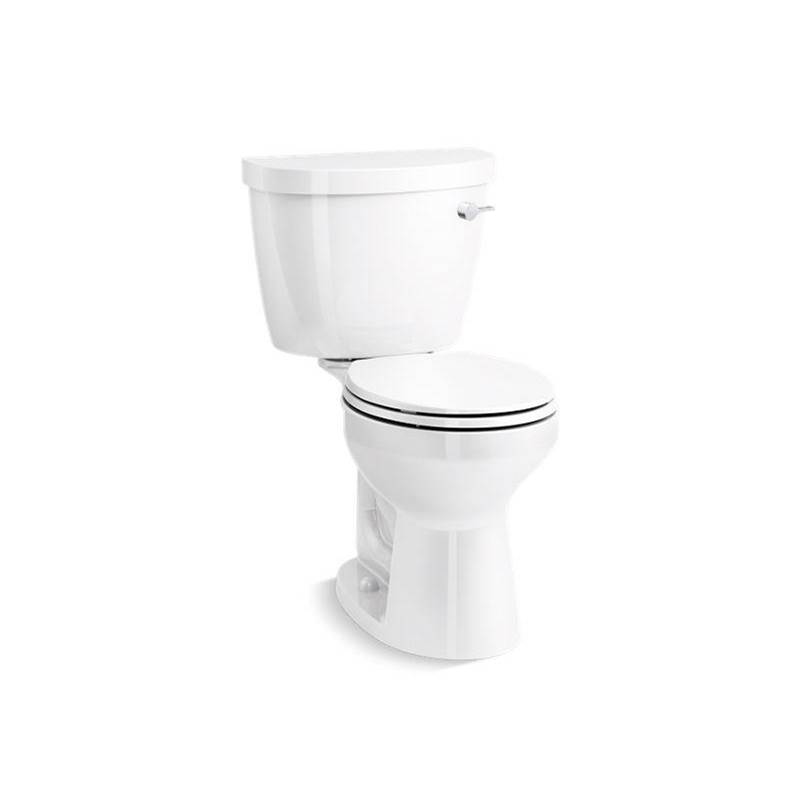 Cimarron® Two-piece round-front chair height 1.6 gpf chair-height toilet-shop