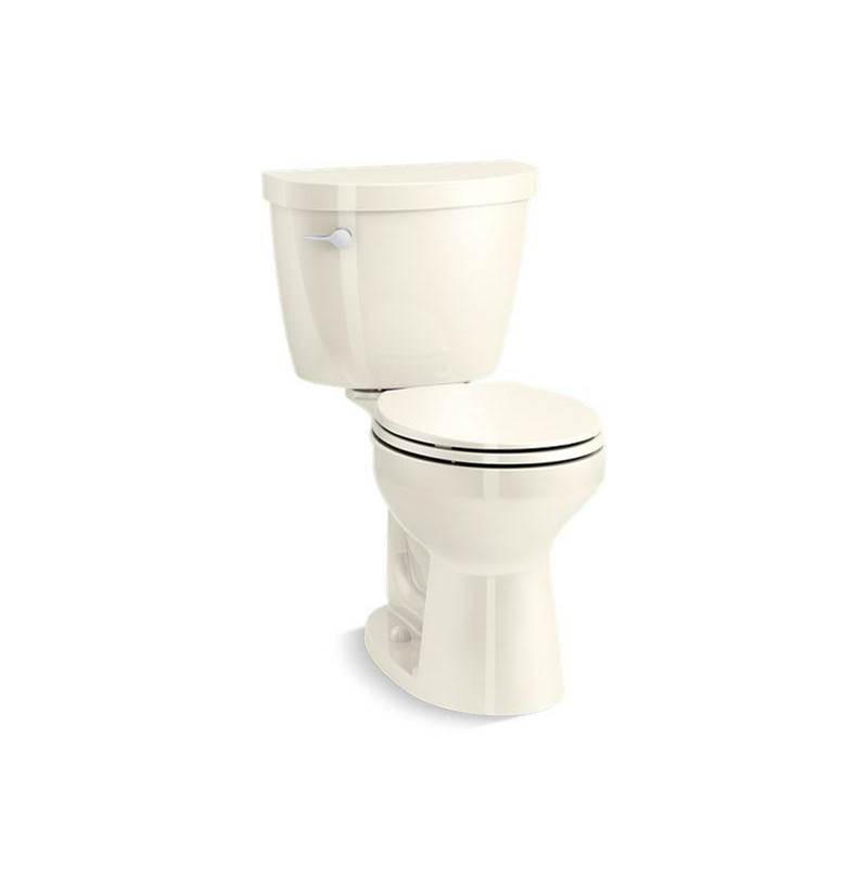 Cimarron® Two-piece round-front chair height 1.6 gpf chair-height toilet-shop
