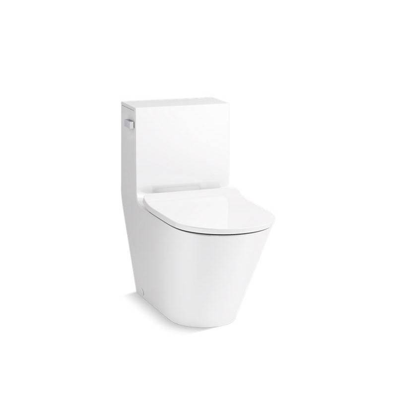 Brazn® One-piece compact elongated toilet with skirted trapway, dual-flush-shop